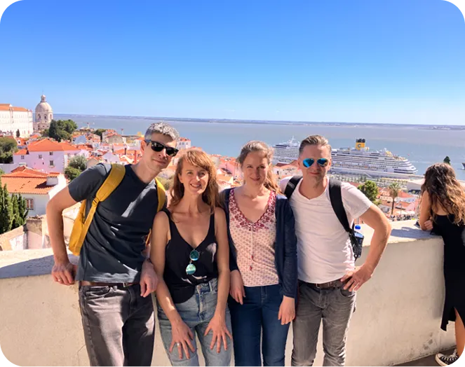 Team in Lisbon