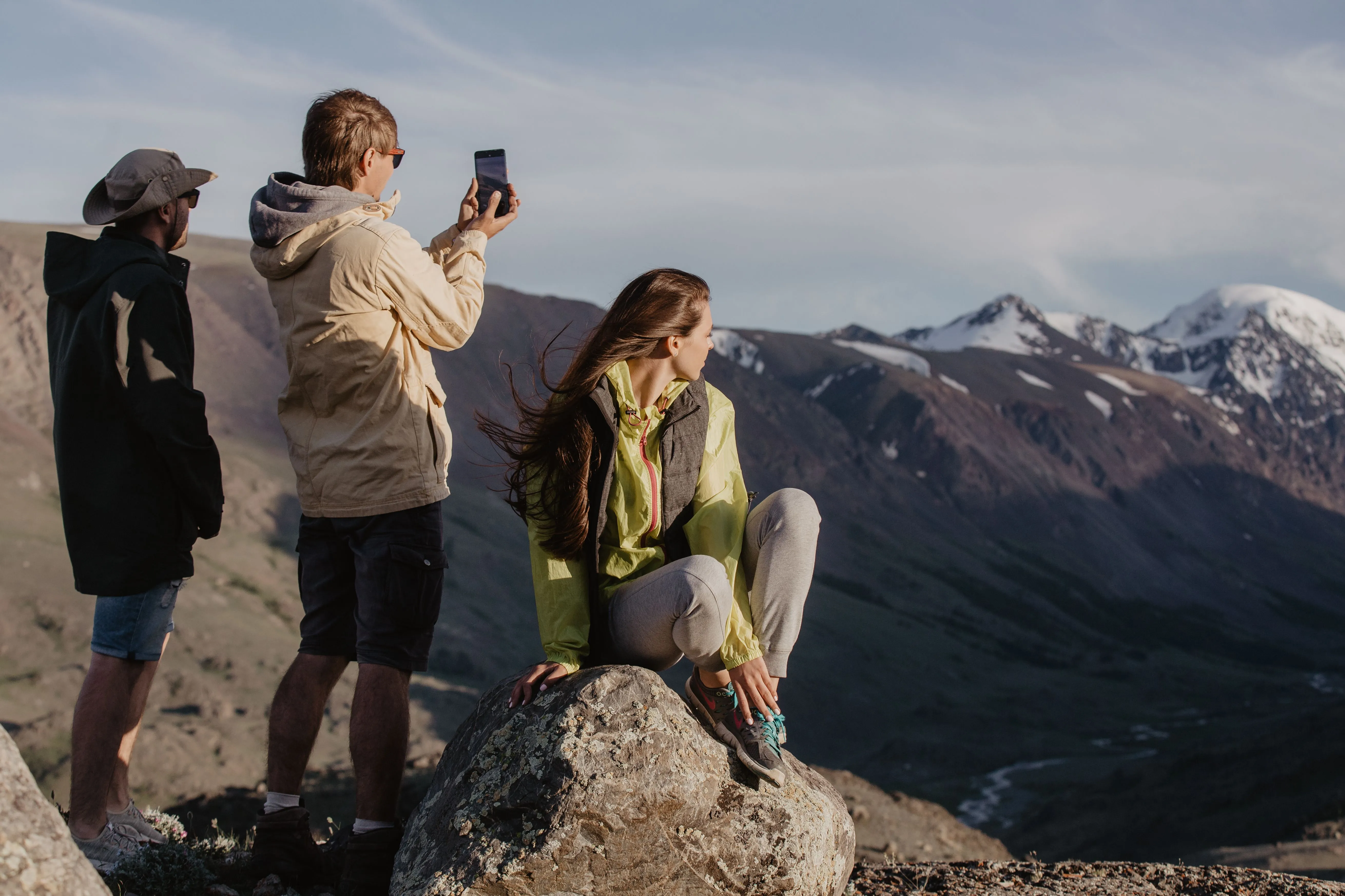 Group of hikers